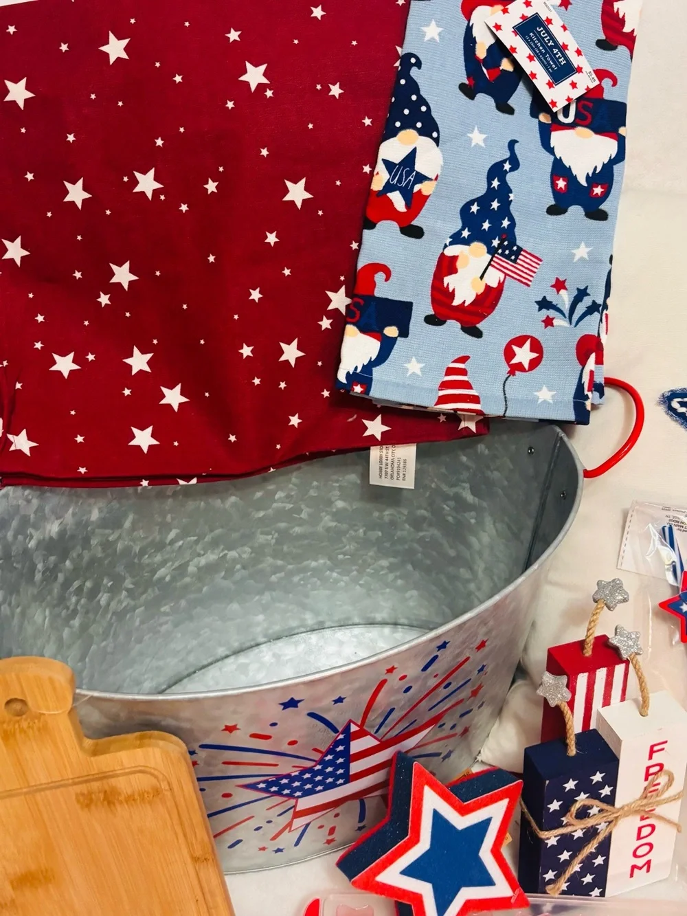 Fourth of July RED, WHITE, and BLUE Bundle All  NWT